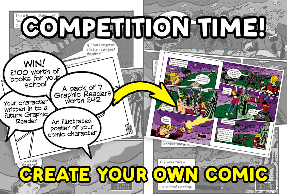 BookLife Comic Competition - Create Your Own Comic and Win
