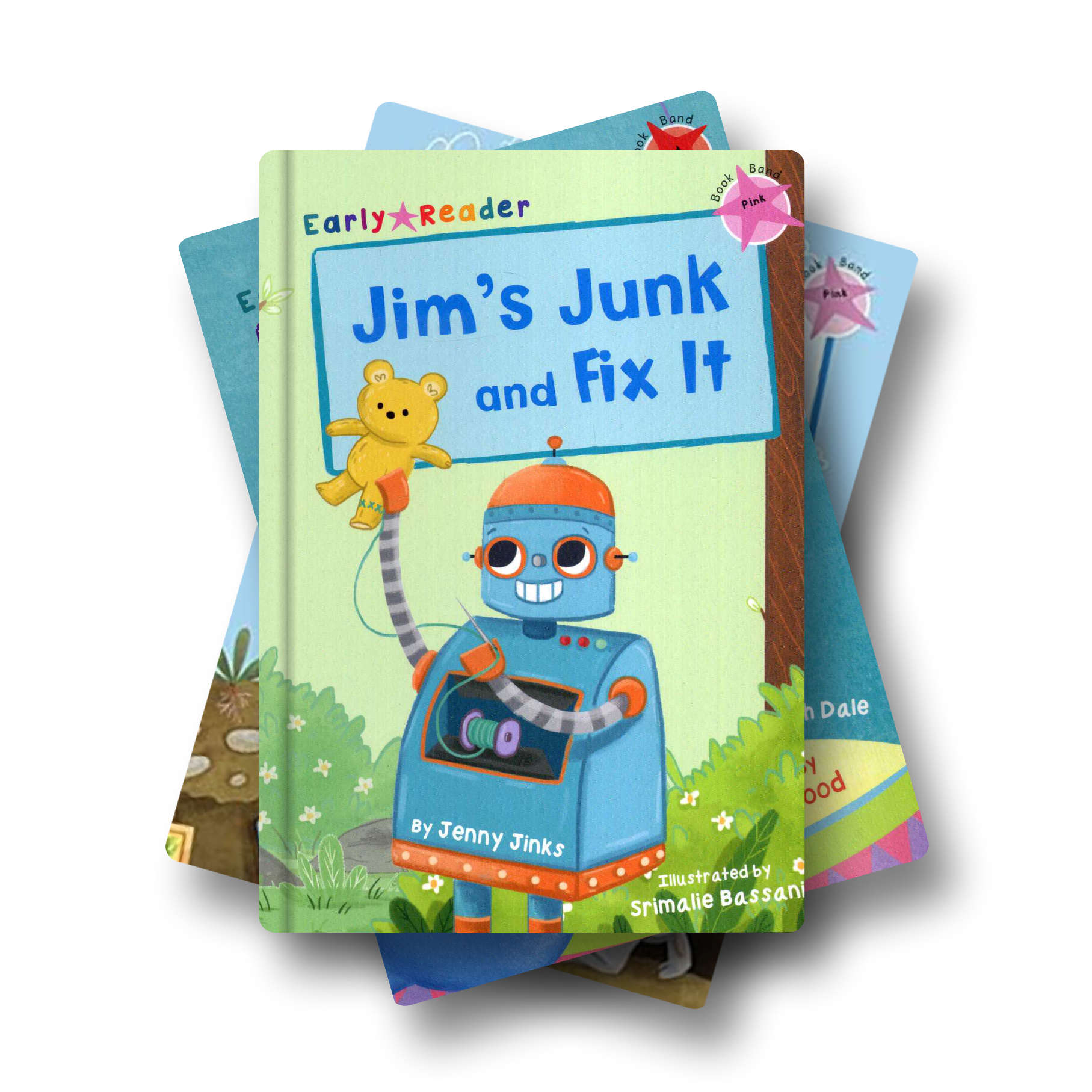 Level 1-2: Pink and Red Book Bands