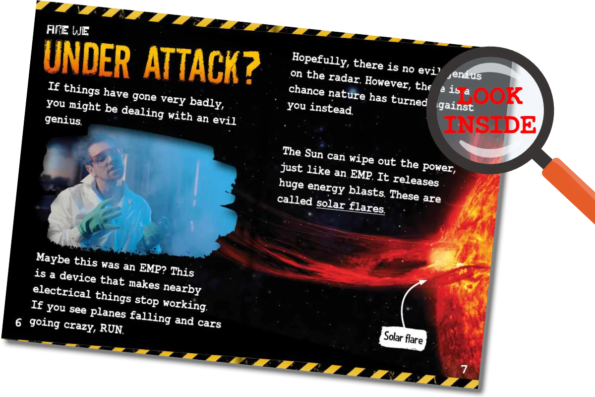 Disaster Zone (Hi-Lo) Reading Age 6-7, Interest Age 9-12