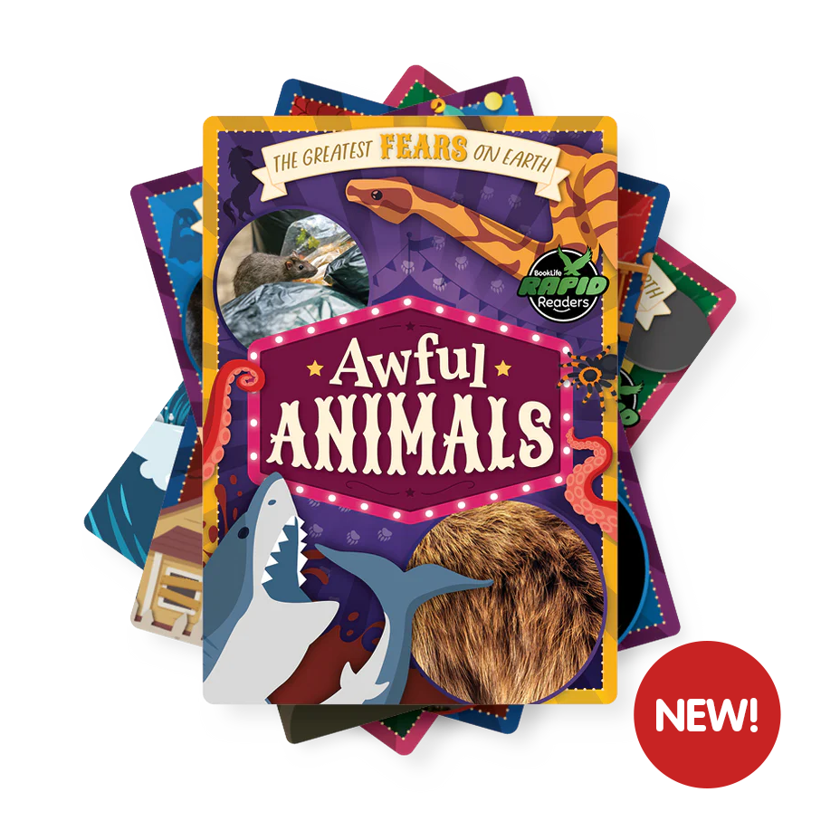 The Greatest Fears On Earth (Hi-Lo) Reading Age 7-8, Interest Age 9-12