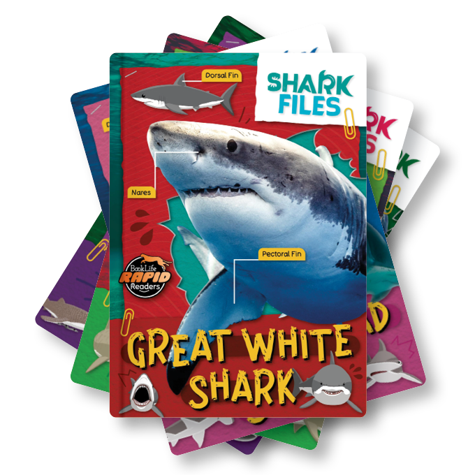 Shark Files (Hi-Lo) Reading Age 5-6, Interest Age 9-12
