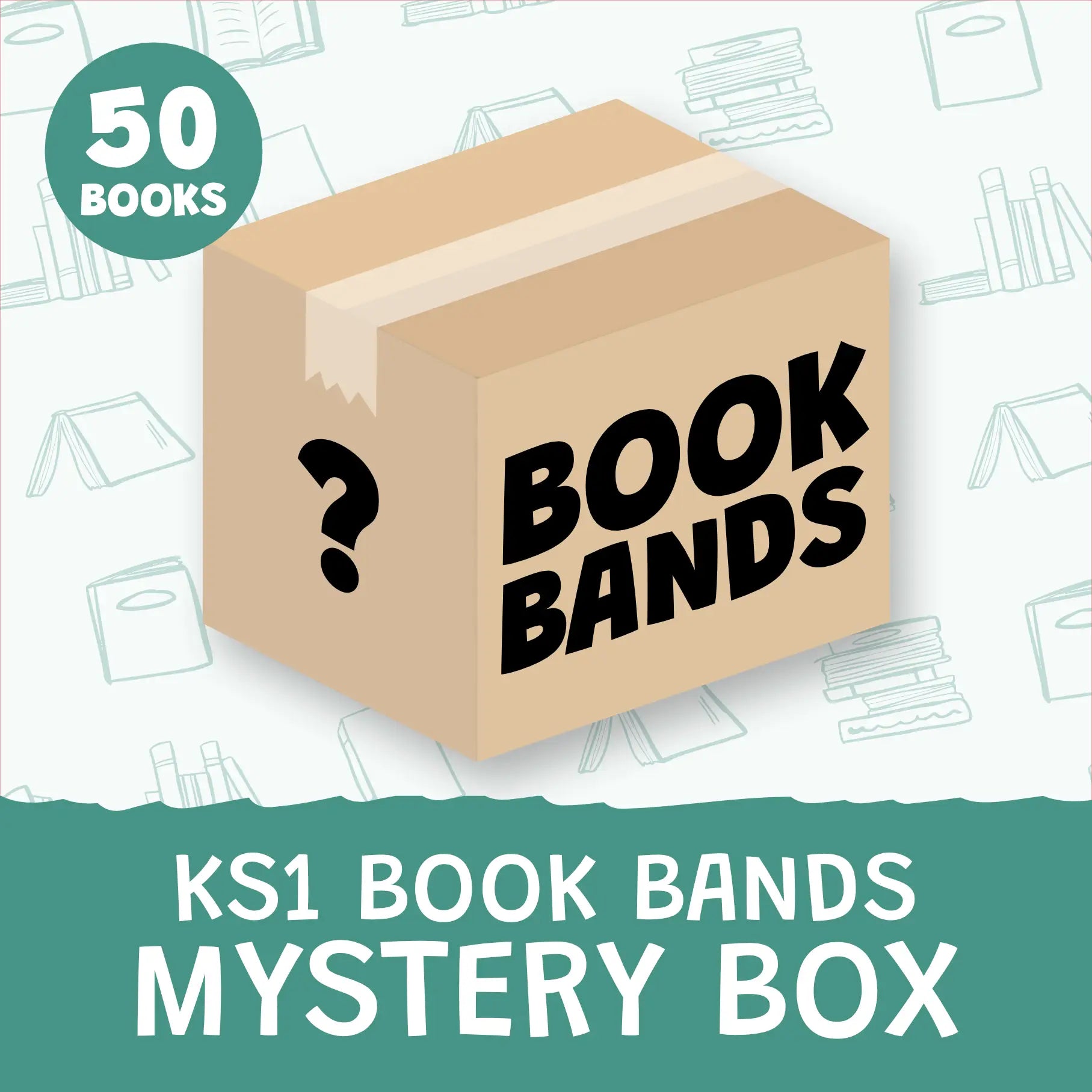 KS1 Fiction Book Bands Mystery Box