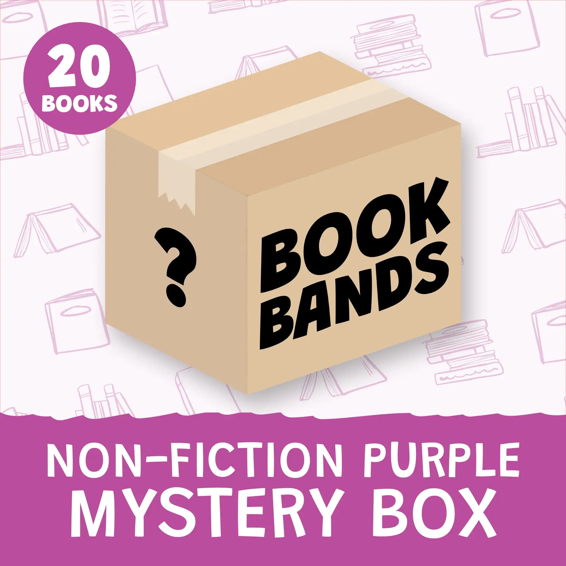 Non-Fiction Book Band Mystery Boxes