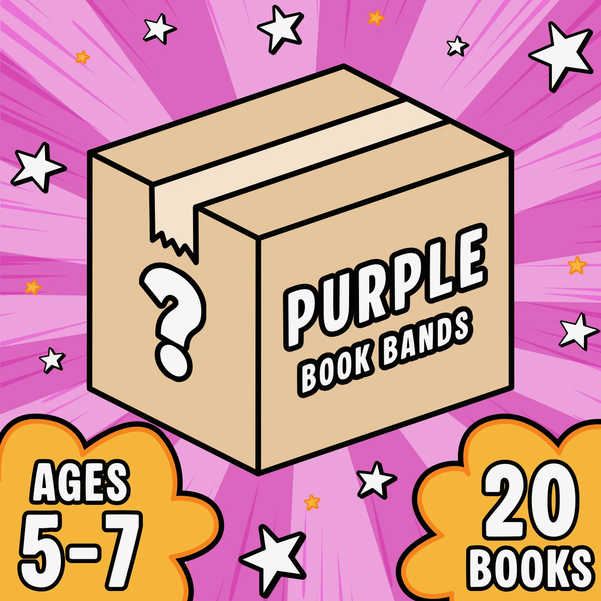Non-Fiction Book Band Mystery Boxes