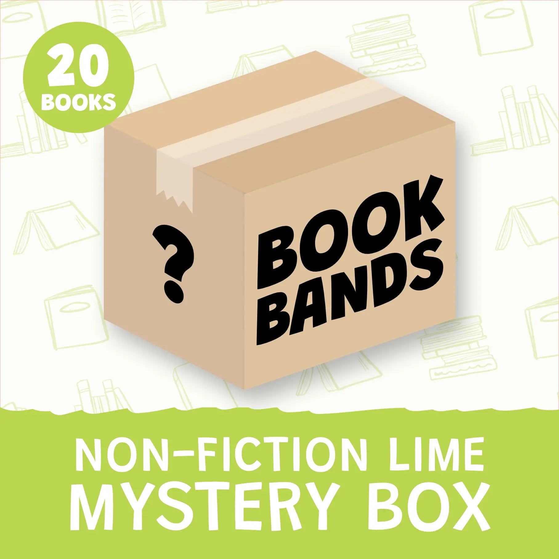 Non-Fiction Book Band Mystery Boxes
