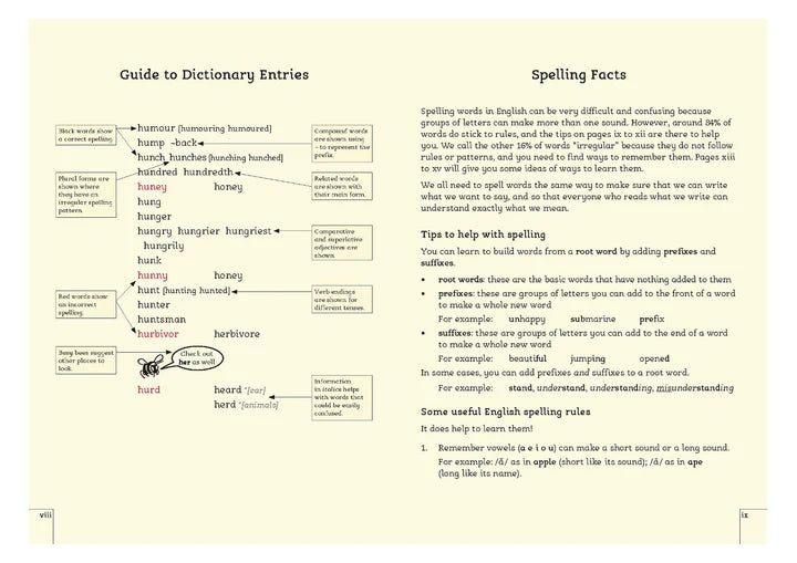 School Spelling Dictionary (Dyslexia Friendly) - Paperback