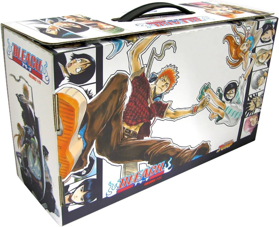 Bleach Box Set 1: Manga Volumes 1-21 Collection Pack