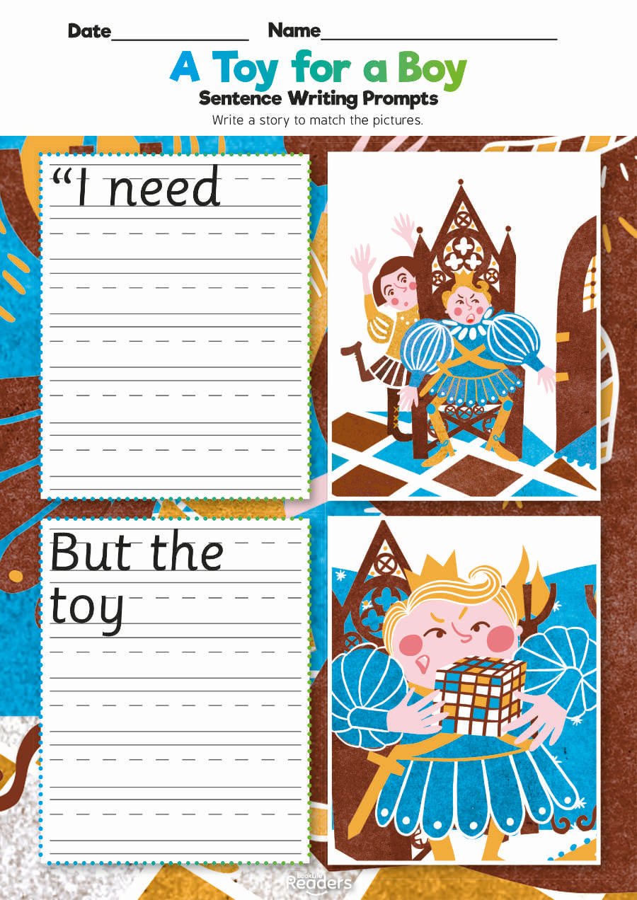 Level 4.5 (Bridge) - BookLife Readers, A Toy for a Boy - Free Resource