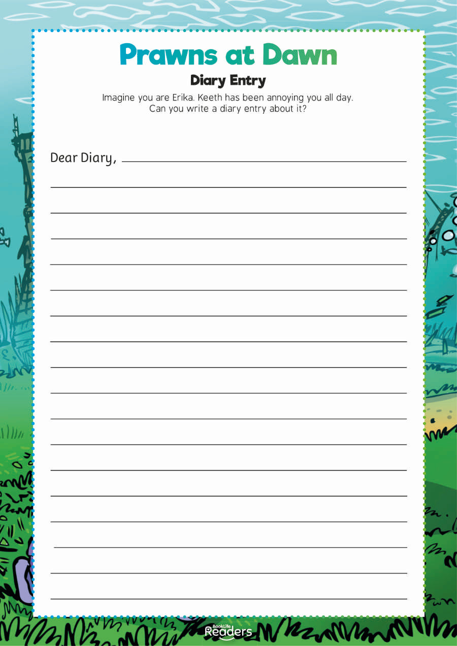 Level 4.5 (Bridge) - BookLife Readers, Prawns at Dawn - Free Resource