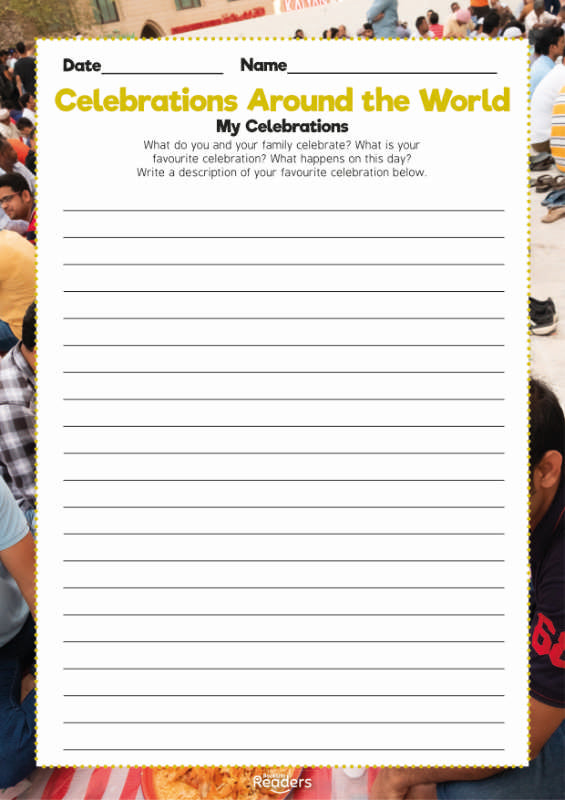 Level 9 (Gold) - BookLife Non-Fiction Readers, Celebrations Around the World - Free Resource