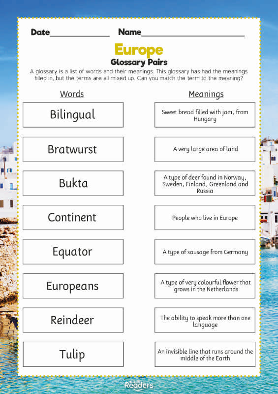 Level 9 (Gold) - BookLife Non-Fiction Readers, Europe - Free Resource