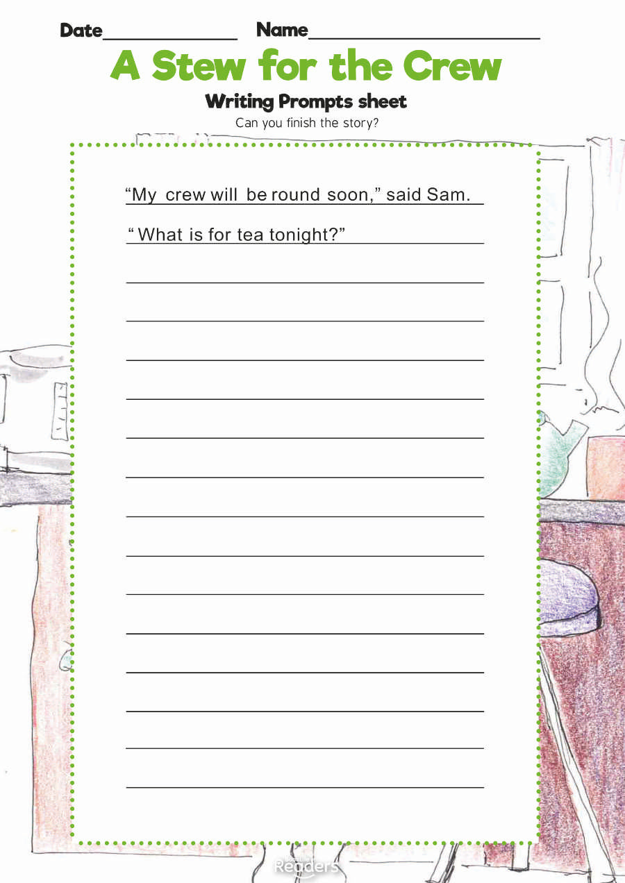 Level 5 (Green) - BookLife Readers, A Stew for the Crew - Free Resource