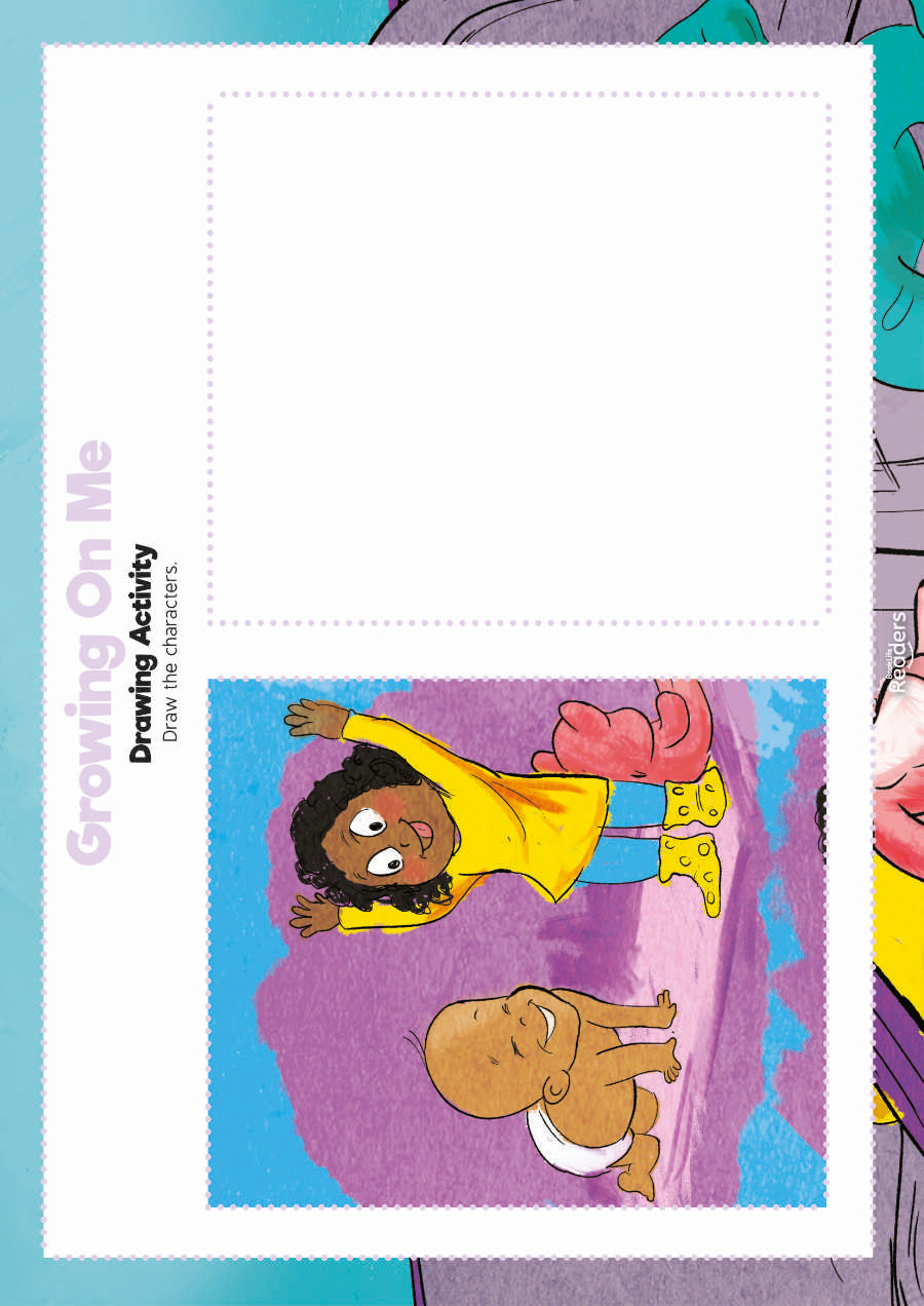 Level 0 (Lilac) - BookLife Readers, My Little Friend and Growing On Me - Free Resource