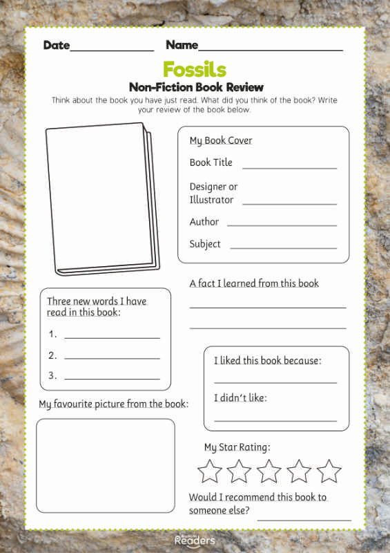 Level 11 (Lime) - BookLife Non-Fiction Readers, Fossils - Free Resource