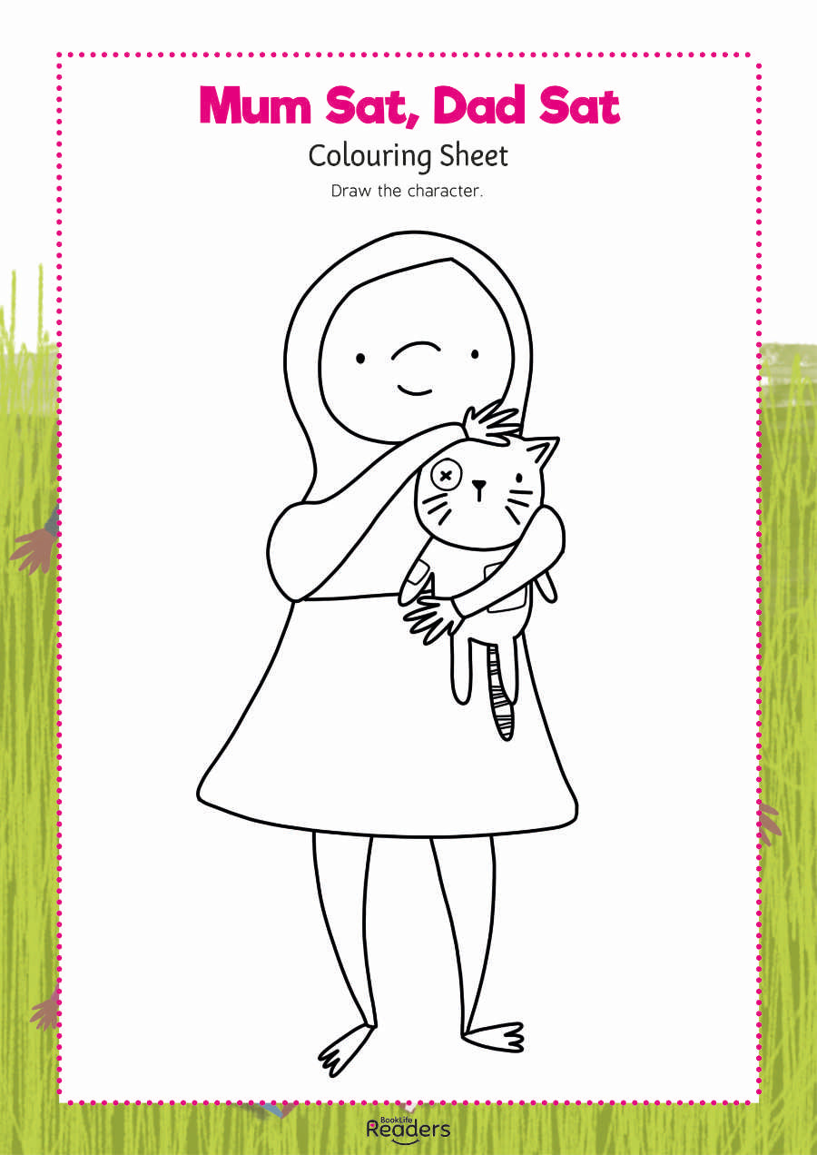 Level 1 (Pink) - BookLife Readers, I Can Pat and Mum Sat, Dad Sat - Free Resource