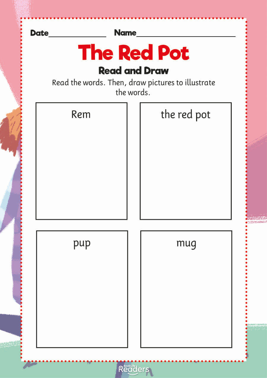 Level 2 (Red) - BookLife Readers, Ricks Gum and The Red Pot - Free Resource