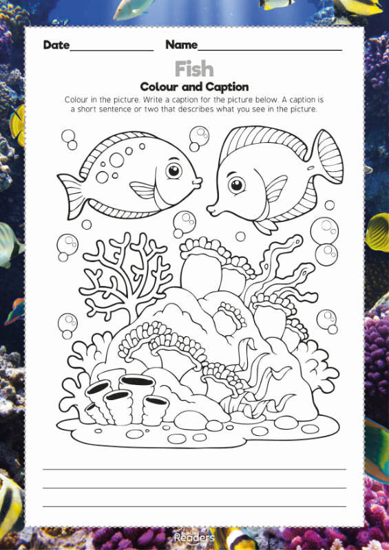 Level 10 (White) - BookLife Non-Fiction Readers, Fish - Free Resource