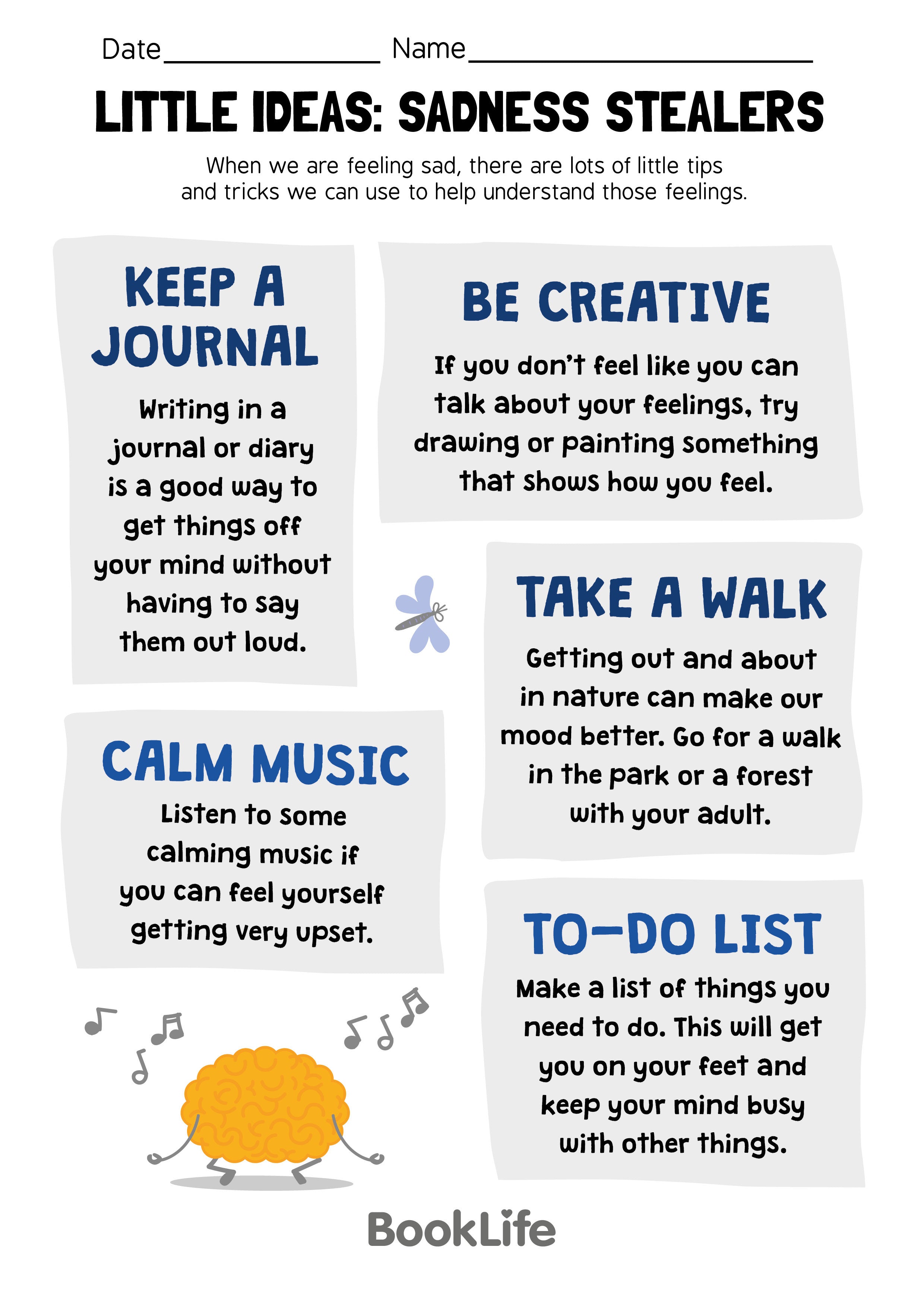 Little Ideas: Sadness Stealers