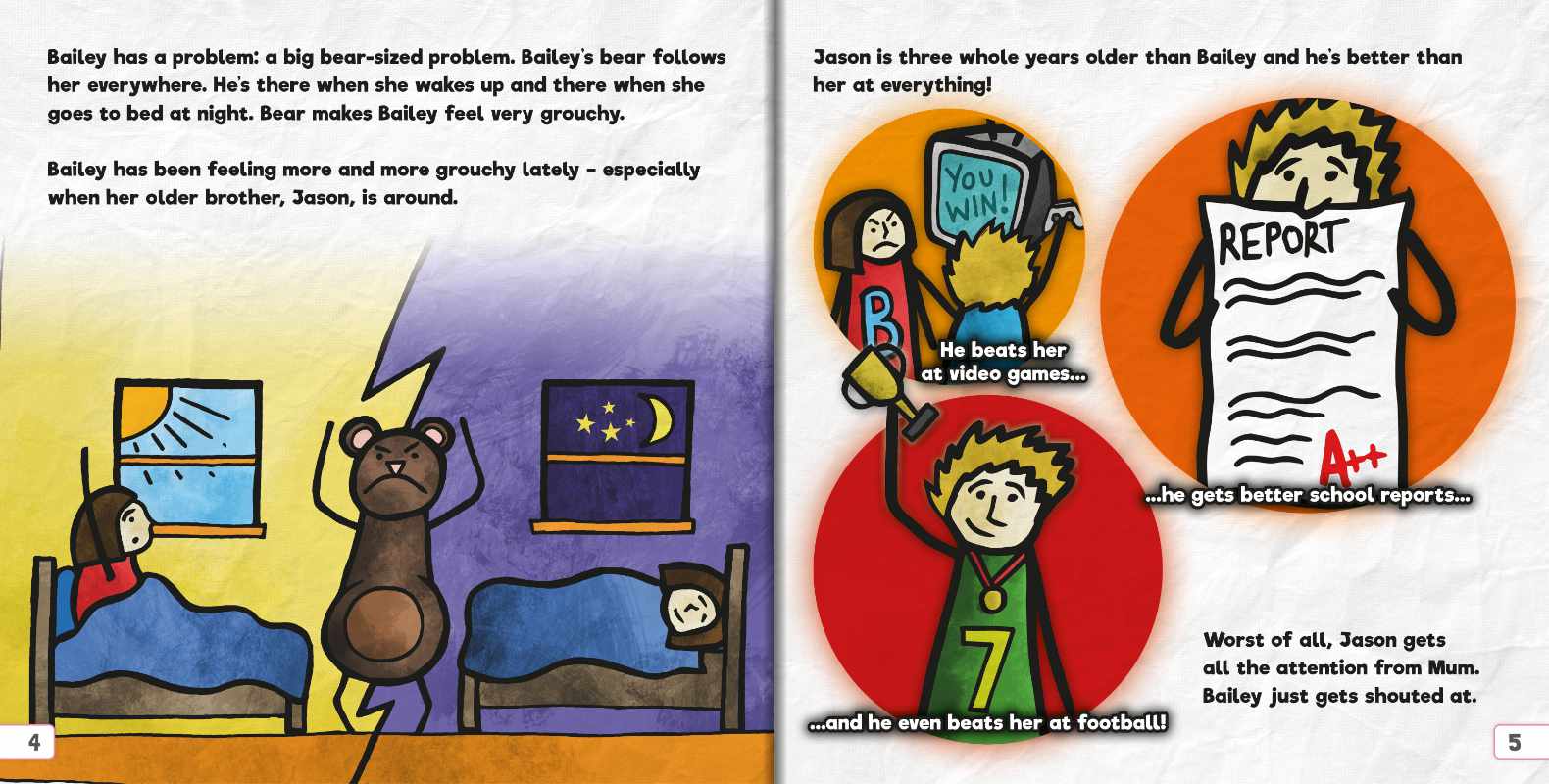 Bailey and the Bear (A Book About Anger Management), Healthy Minds