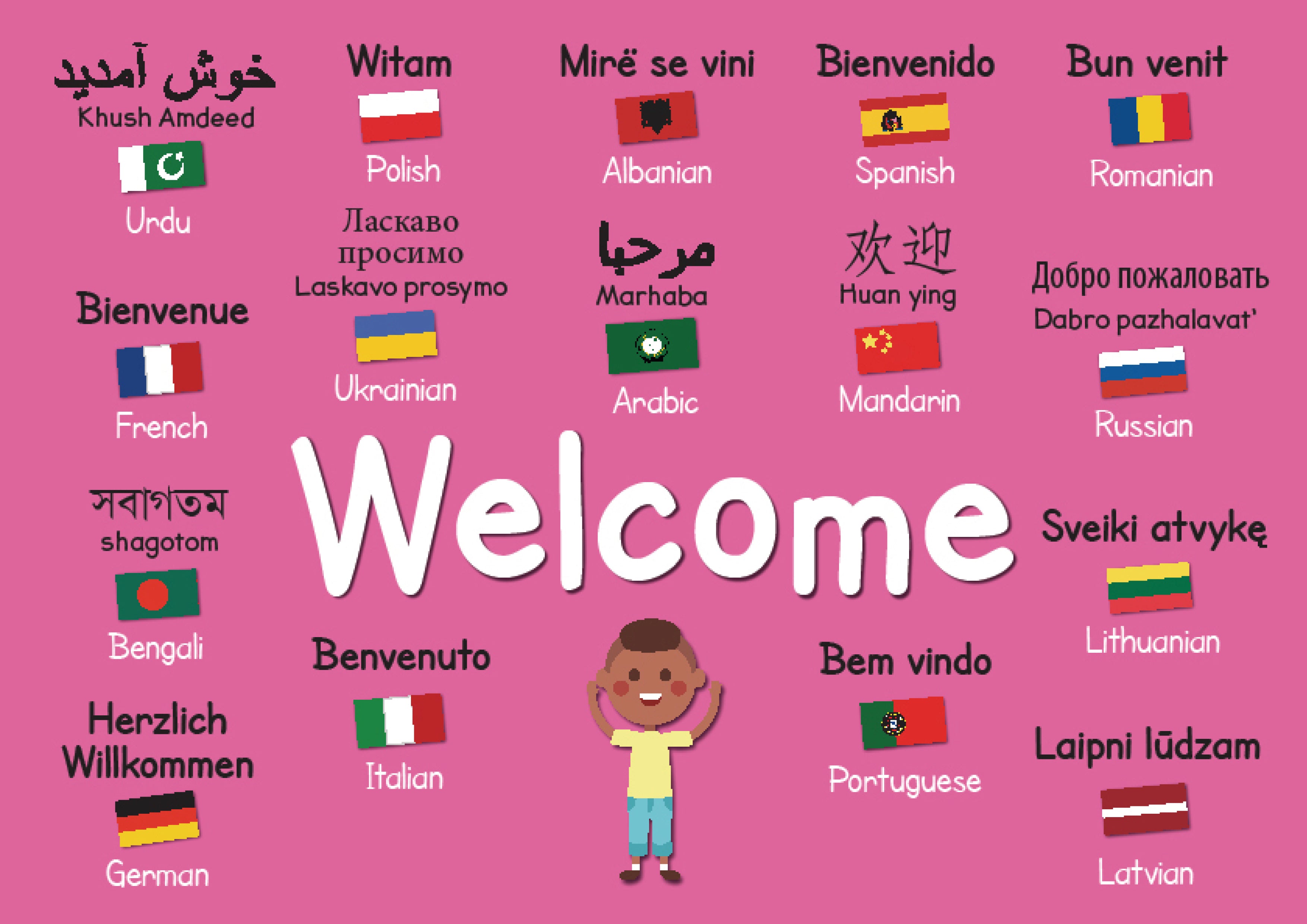Basic Phrases in Other Languages Posters