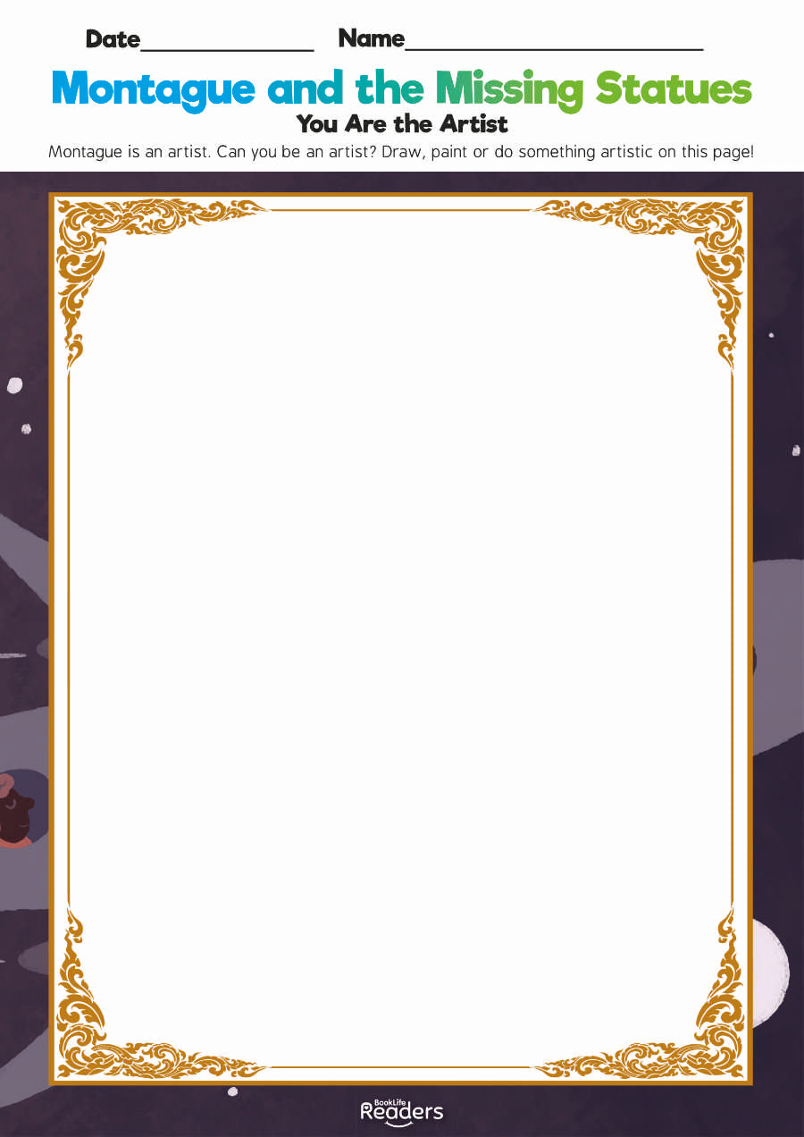 Level 4.5 (Bridge) - BookLife Readers, Montague and the Missing Statues - Free Resource