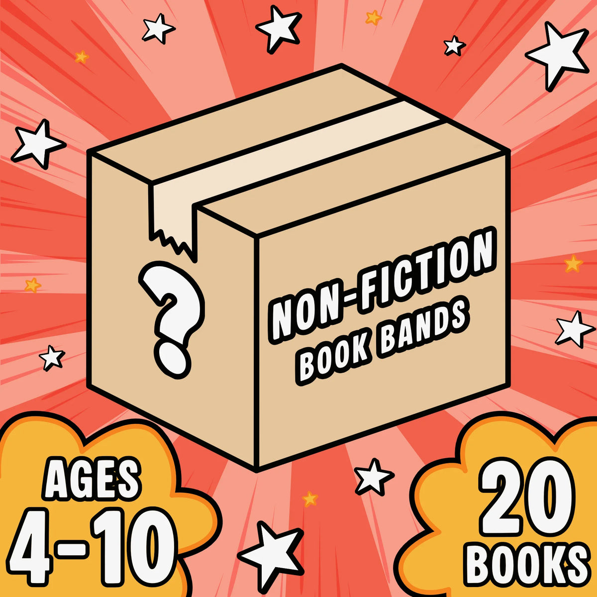 Non-Fiction Book Band Mystery Boxes