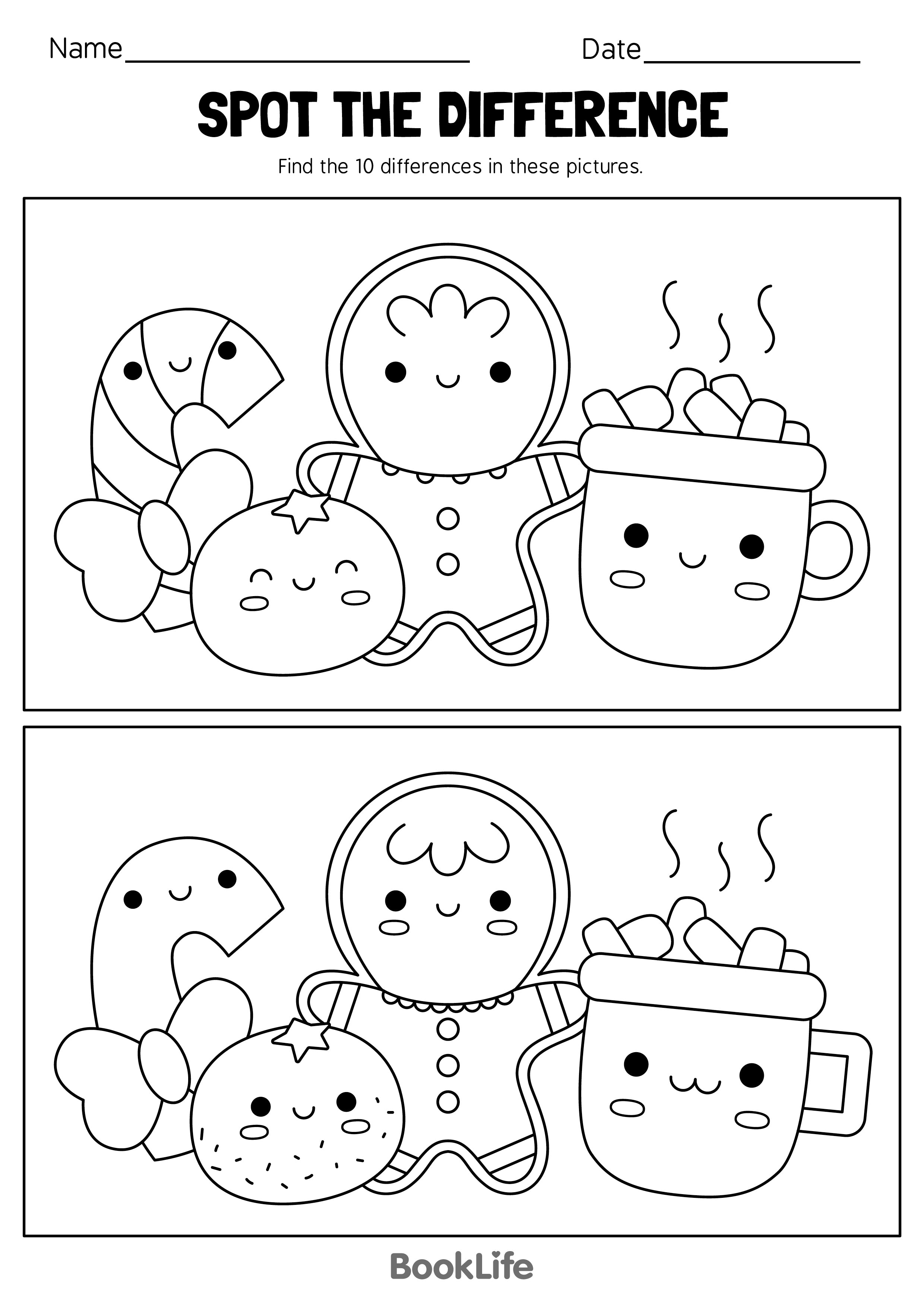 Christmas Spot the Difference