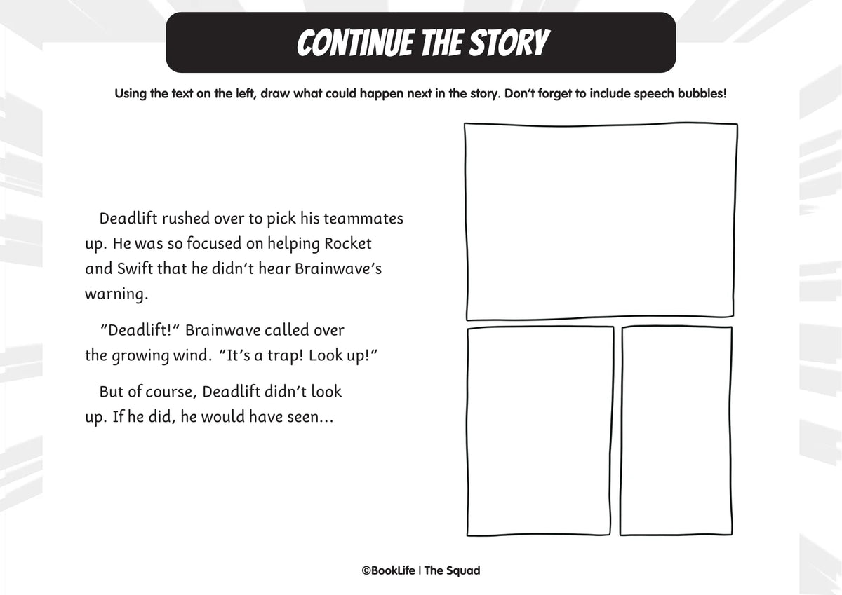 The Squad Activity Pack