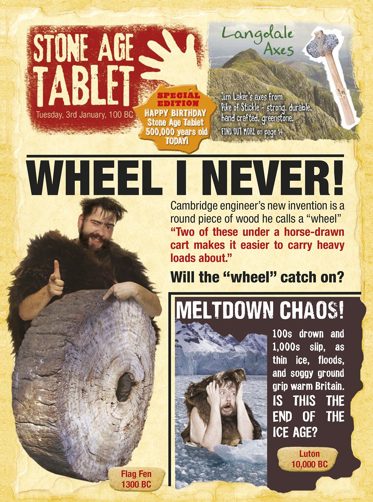 The Stone Age, Bronze Age & Iron Age