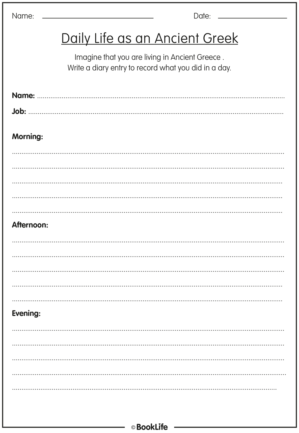 Daily Life as an Ancient Greek by BookLife