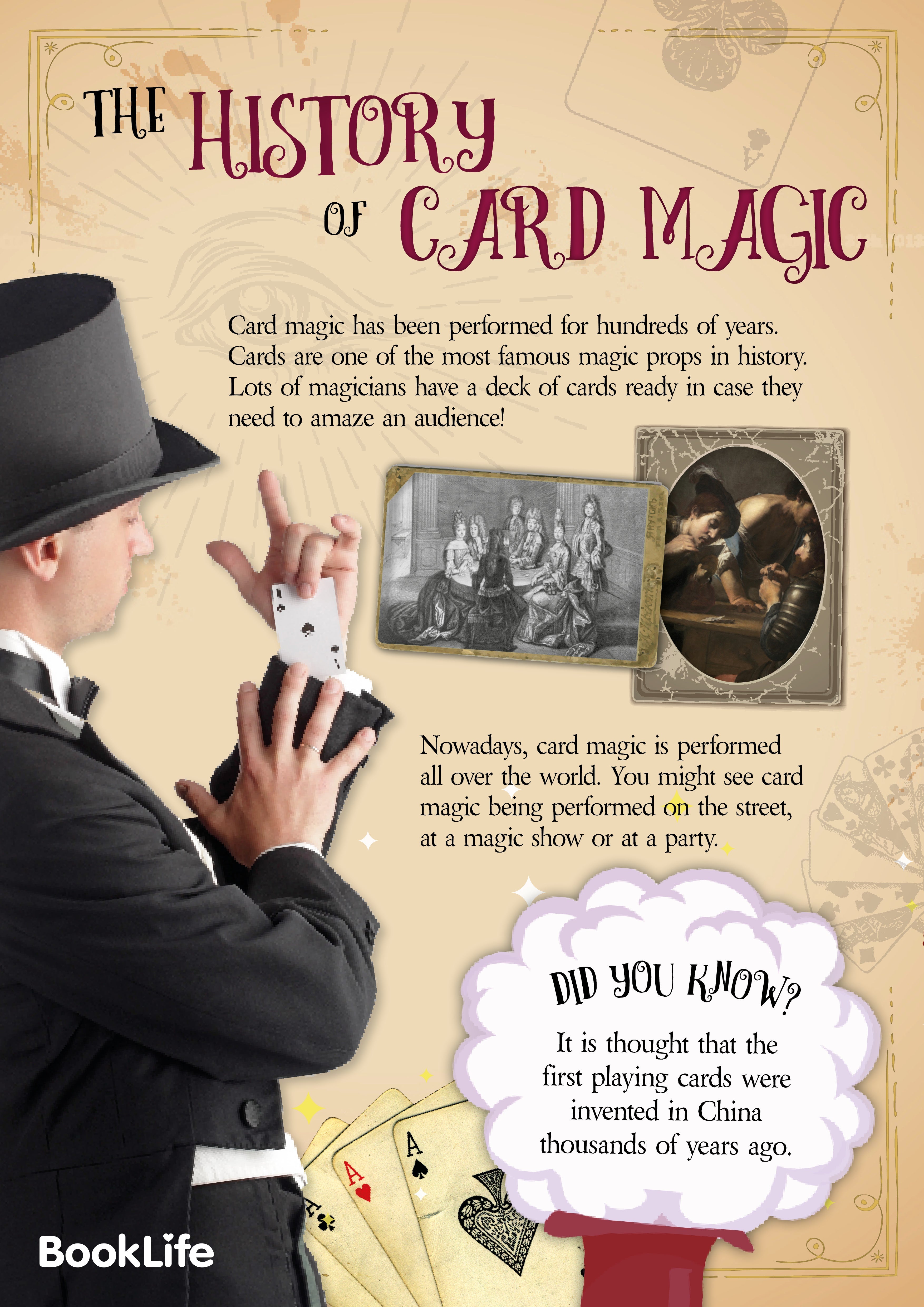 Free Card Magic Poster by BookLife