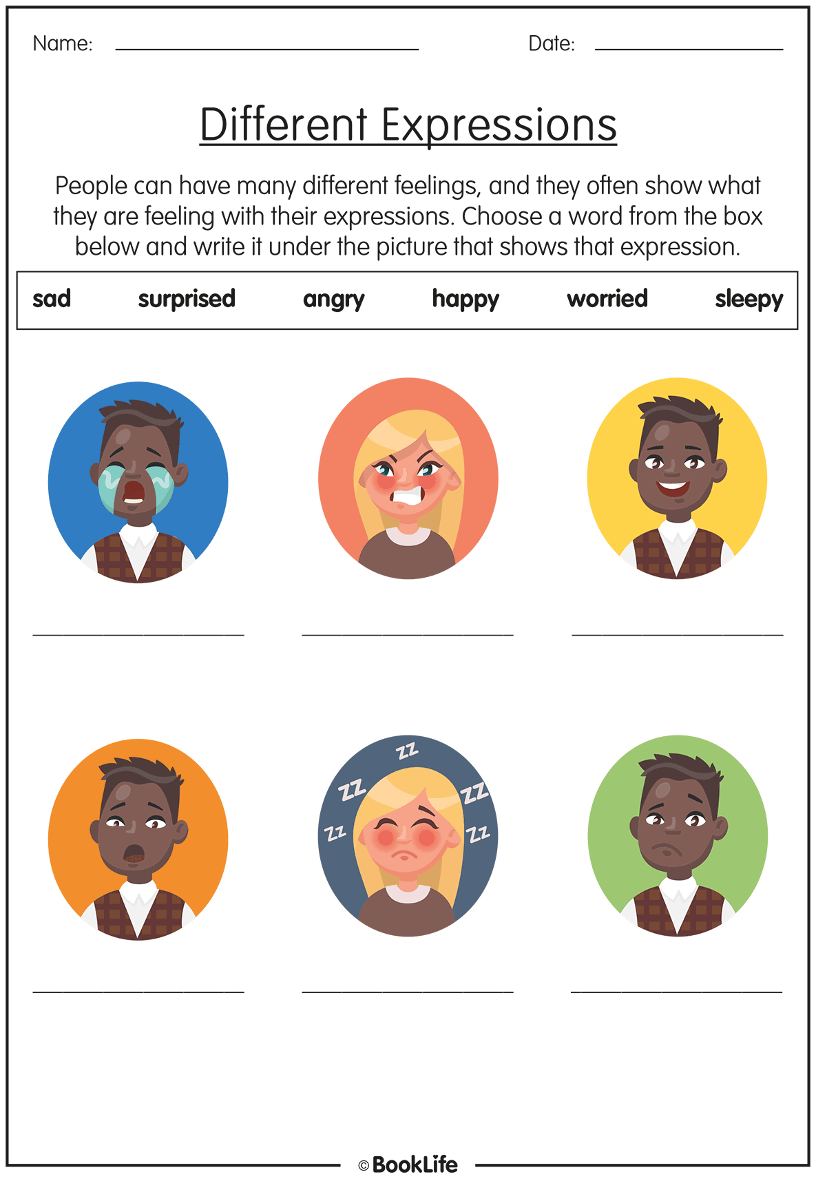 Different Expressions by BookLife