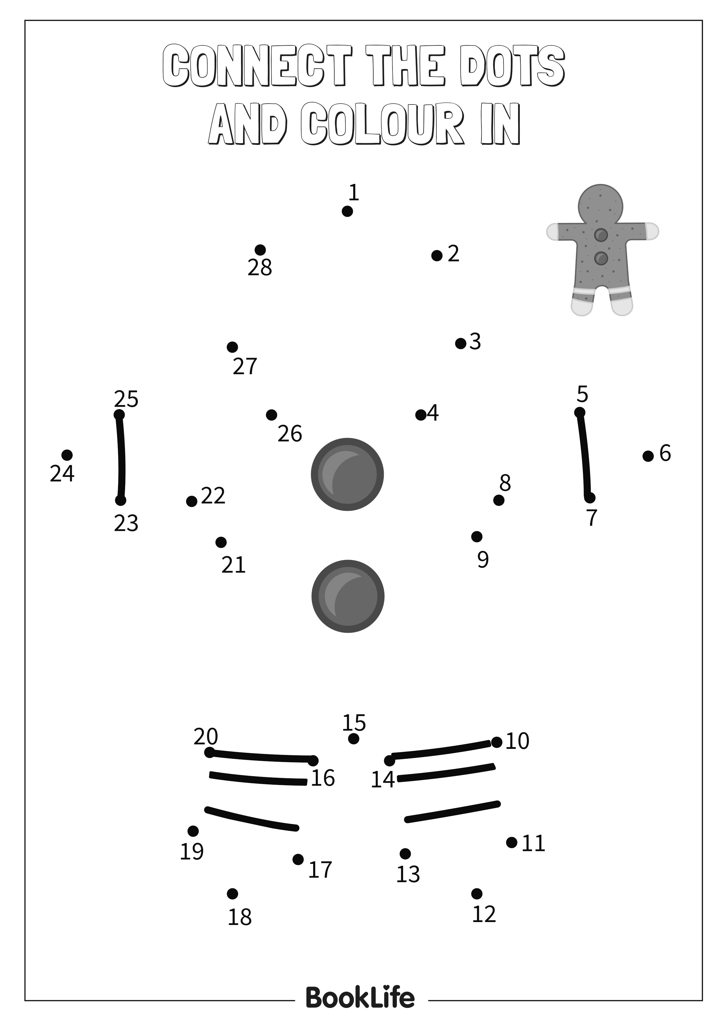 Christmas Dot to Dot Activity Sheet