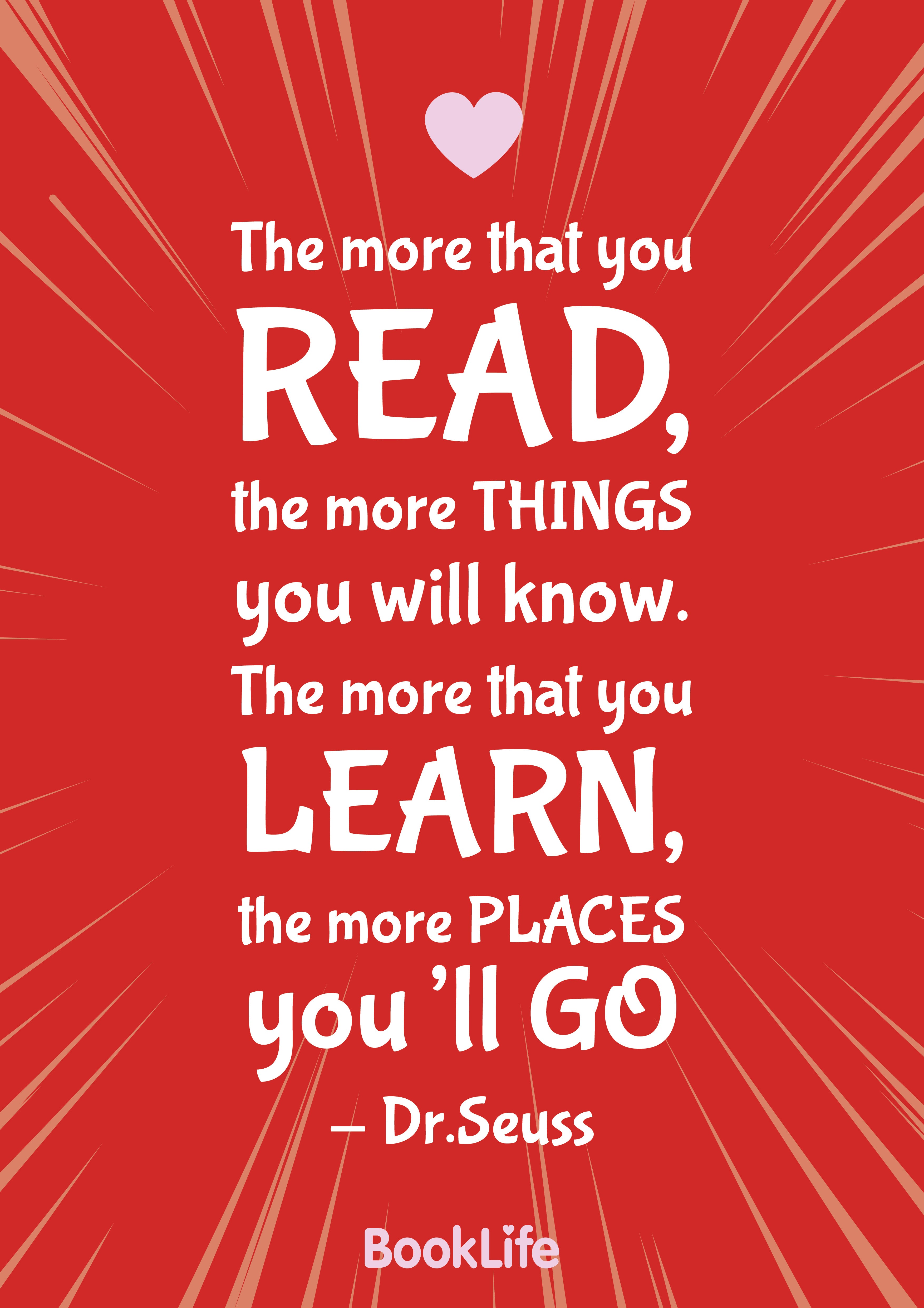 Free Dr Seuss Quote Poster by BookLife