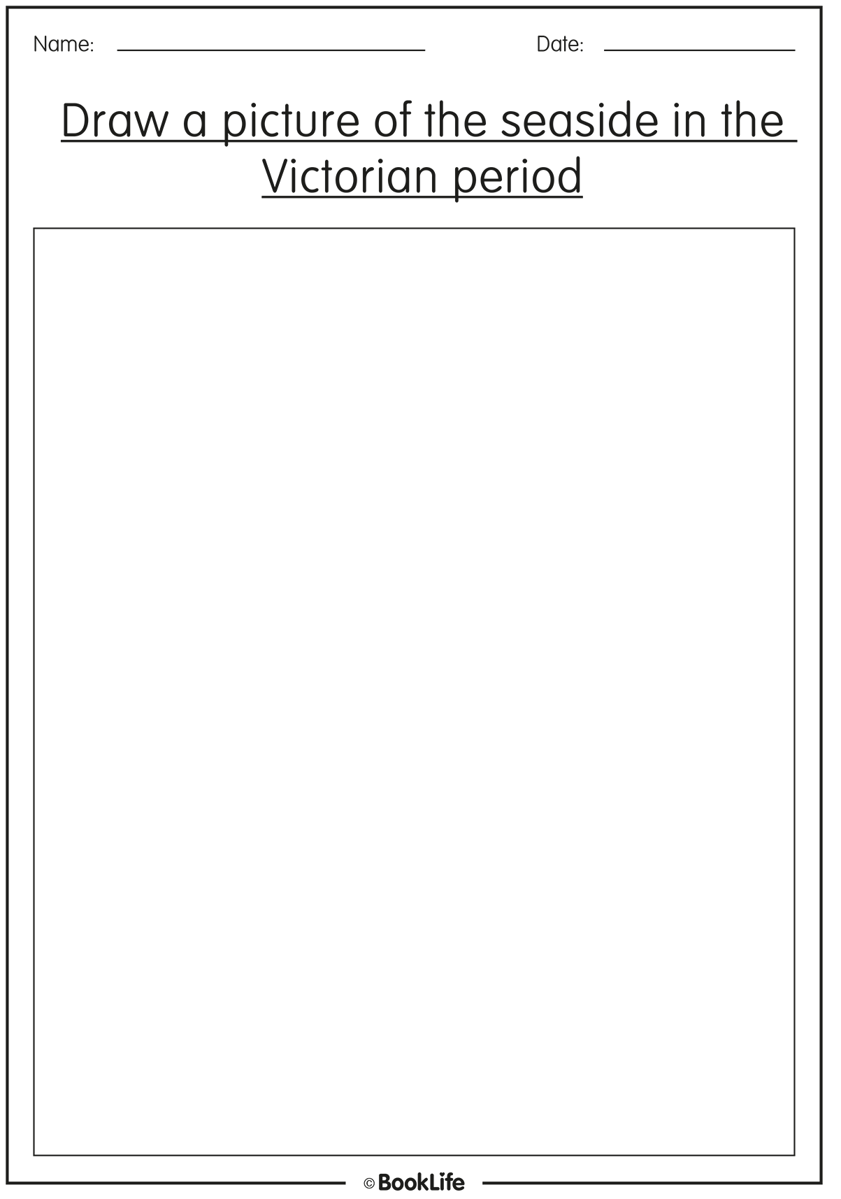 Draw a Victorian Seaside by BookLife