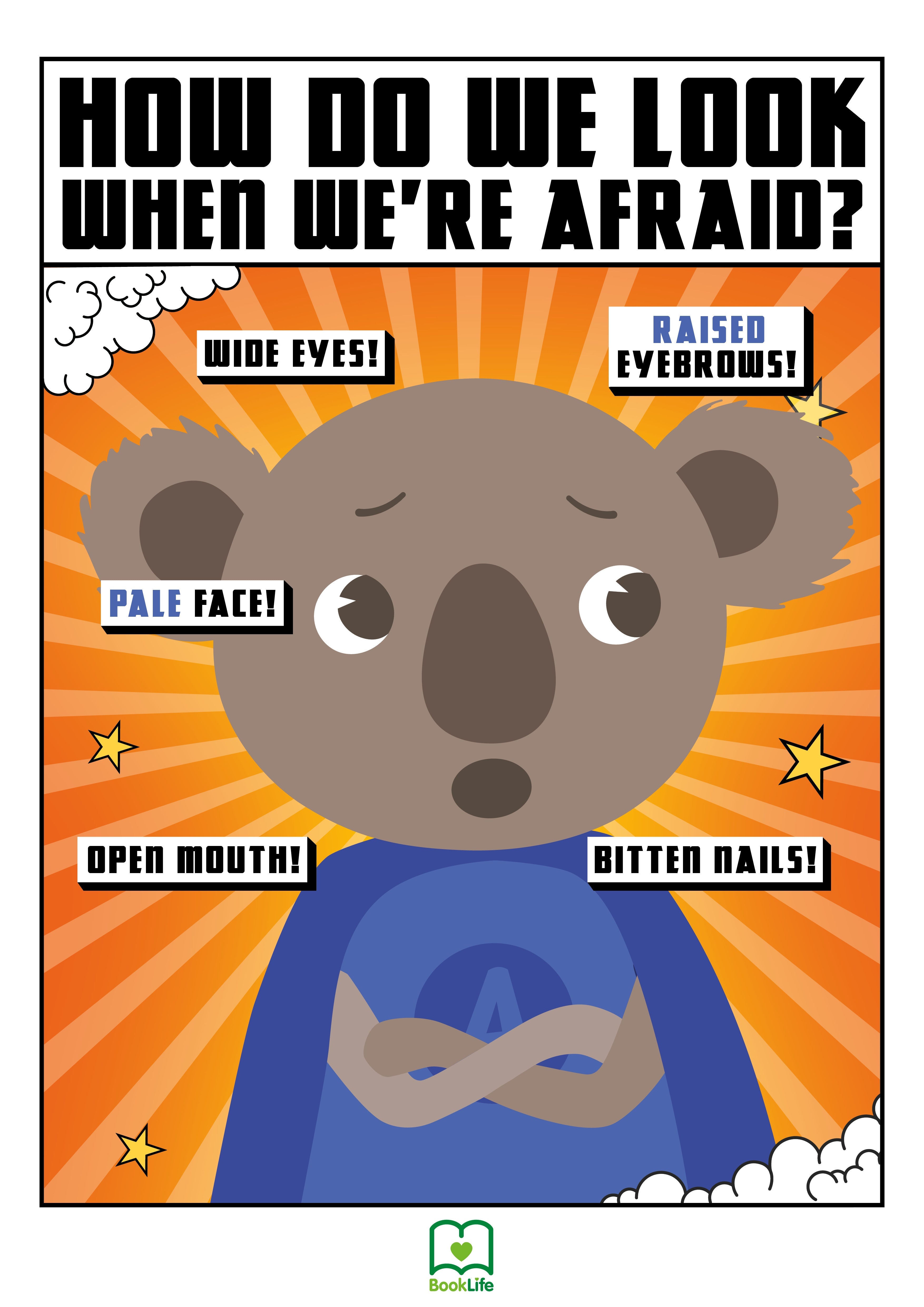 Free Feeling Afraid Poster by BookLife