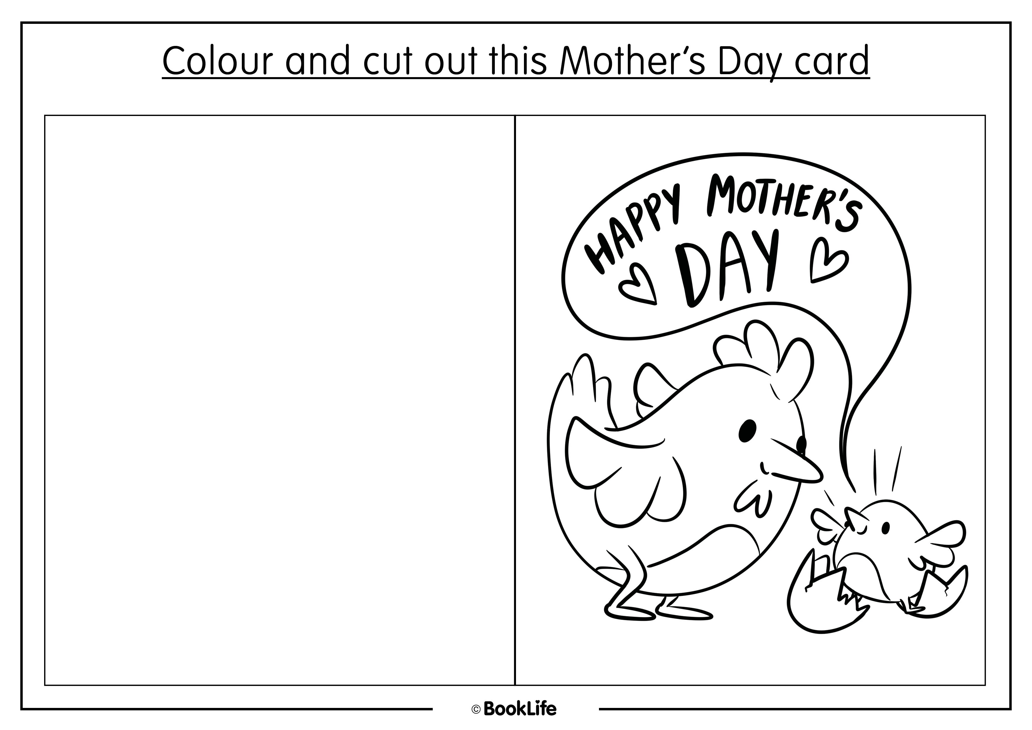 Mothers Day Card - Family