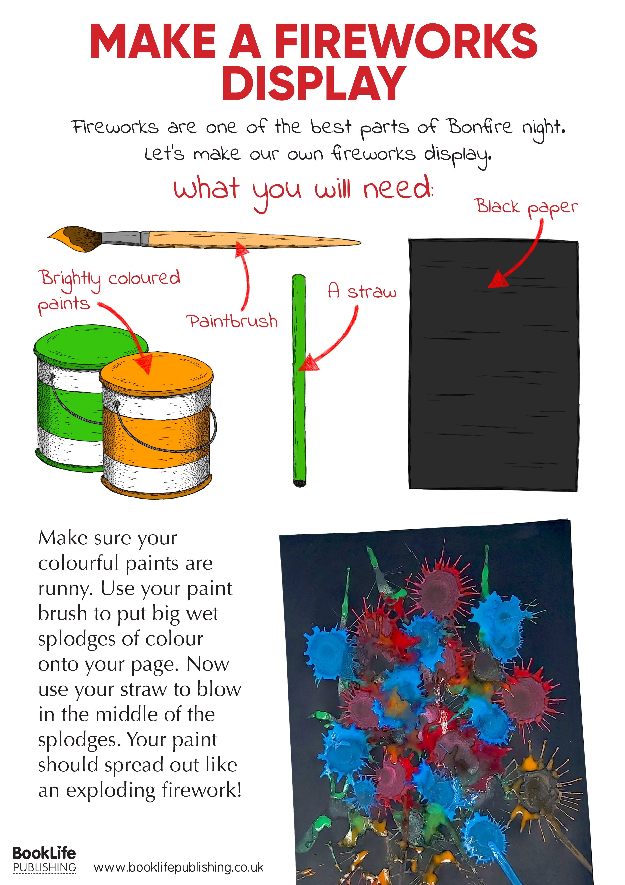 Make A Fireworks Display