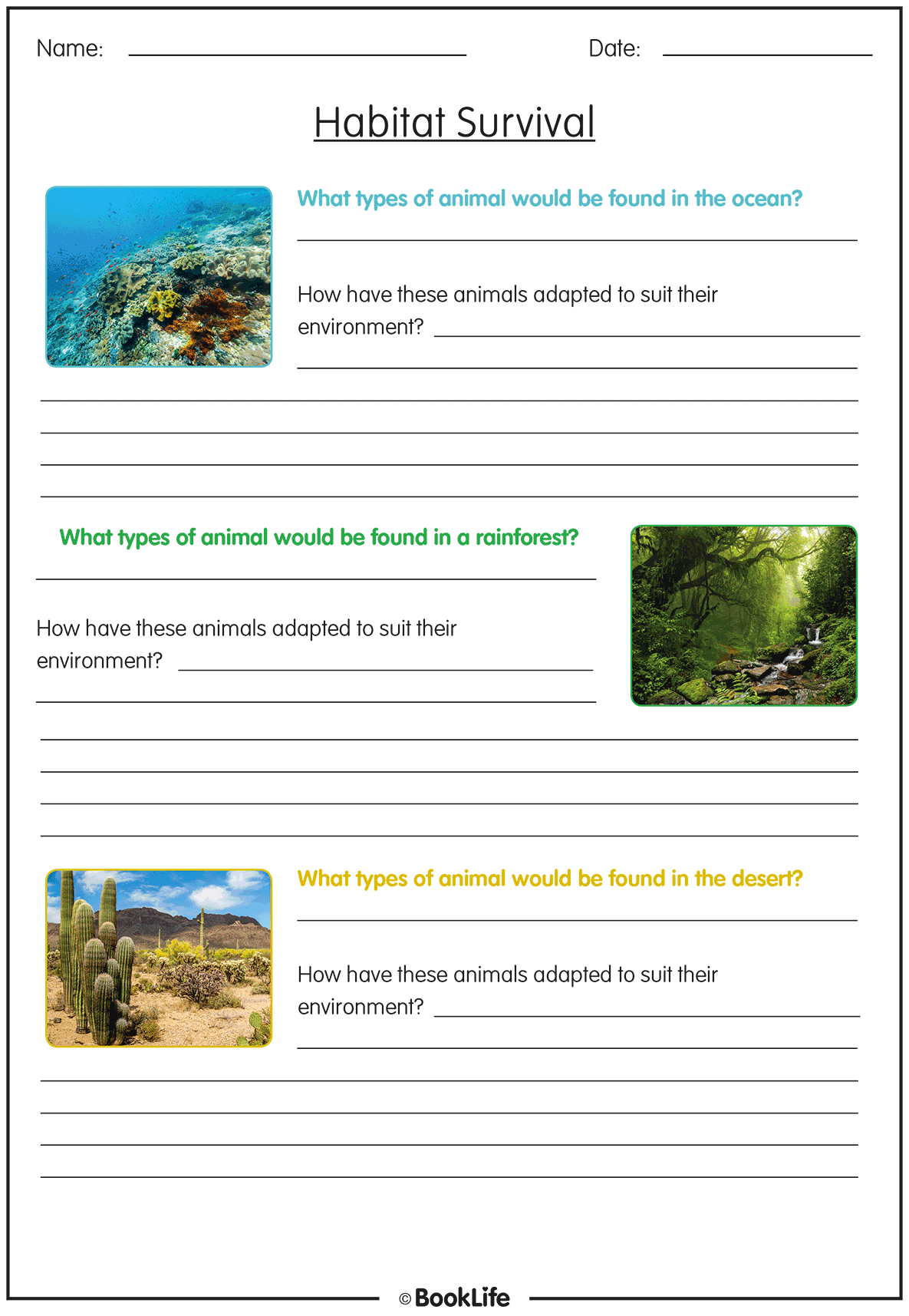 Habitat Survival by BookLife