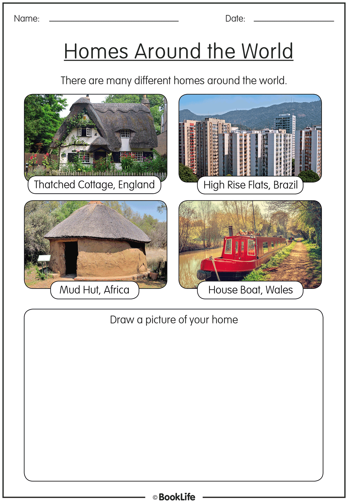 Homes Around the World by BookLife