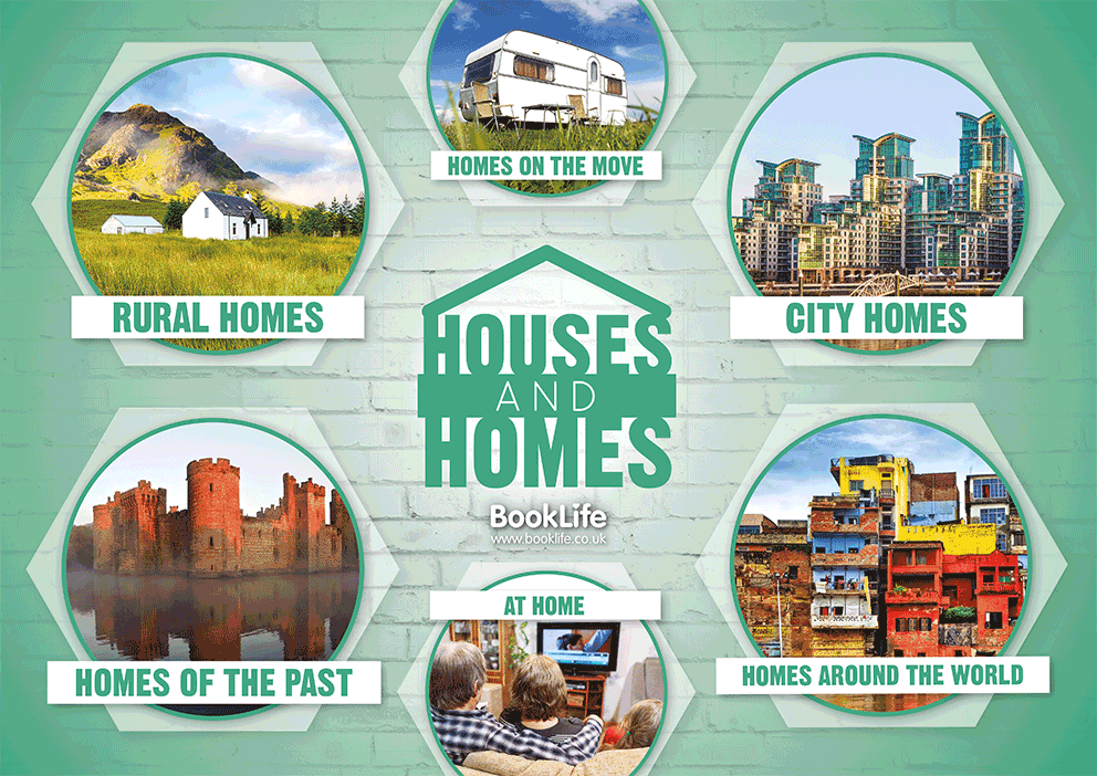 Different Types of Homes Poster by BookLife