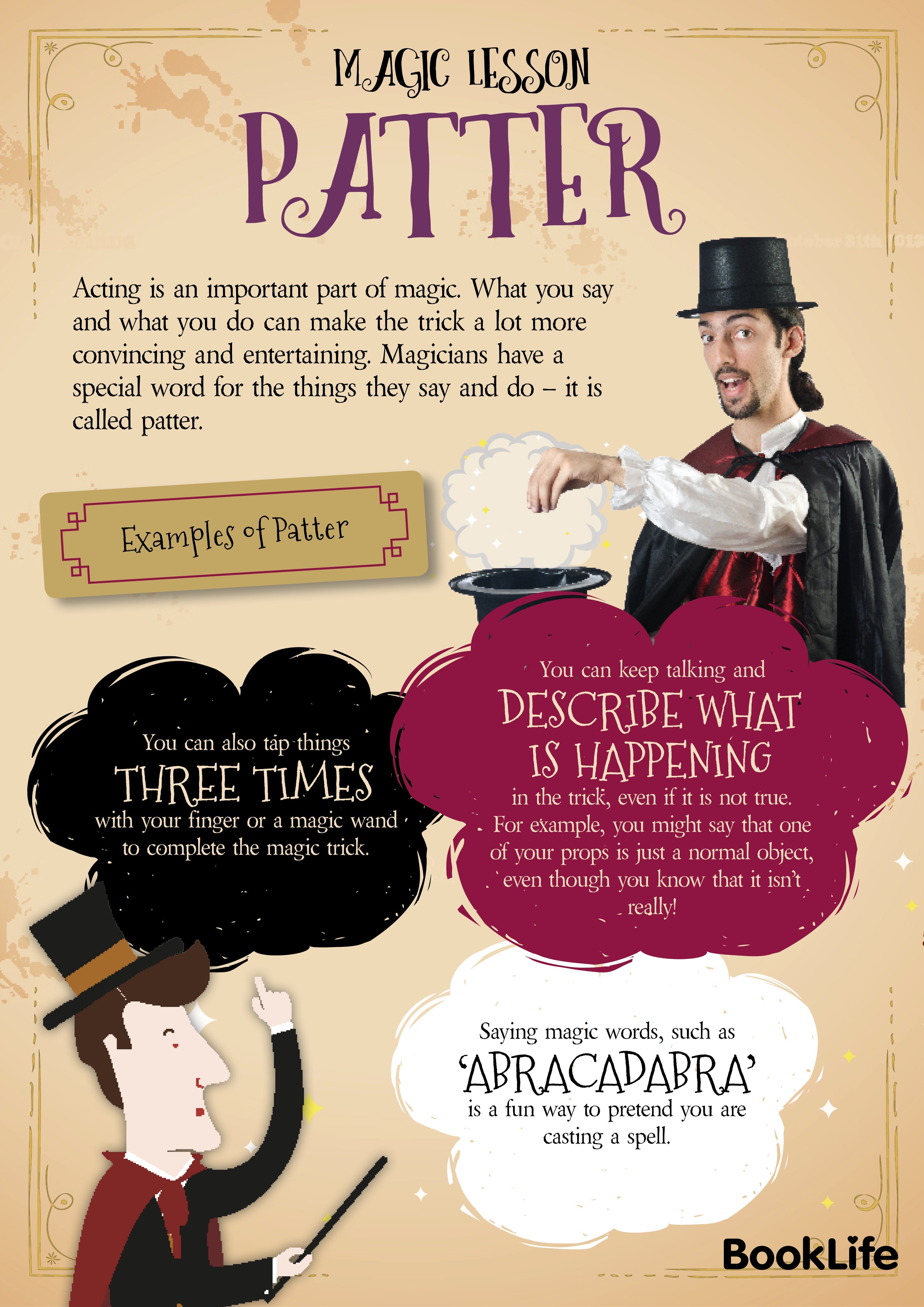 Free Illusion Magic Poster by BookLife