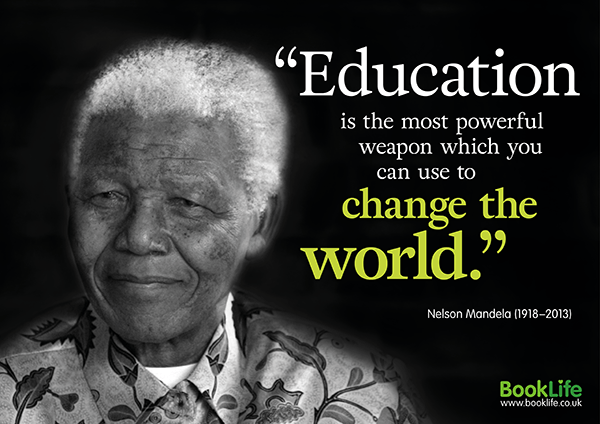 Black History Month Poster - Nelson Mandela by BookLife