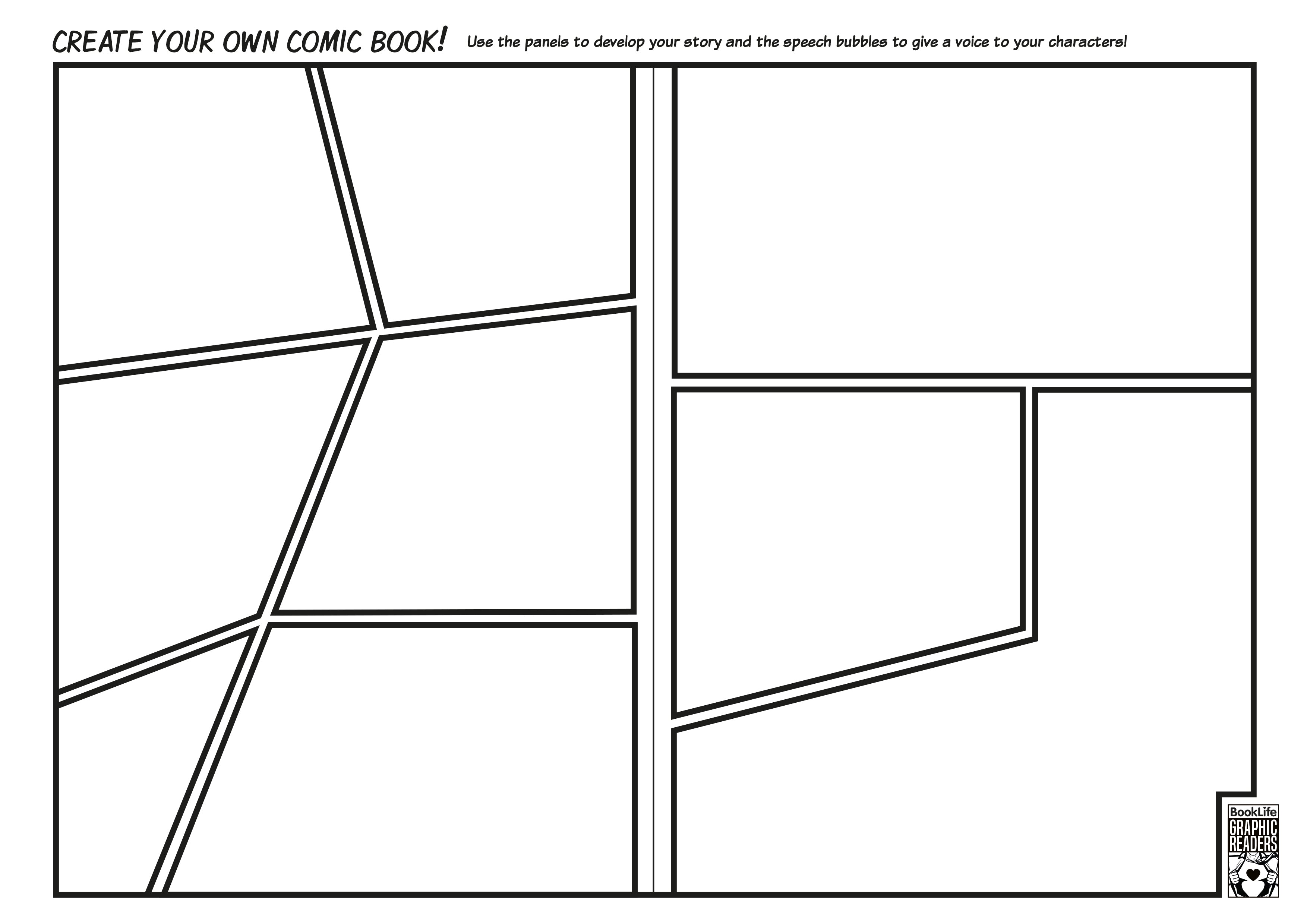 Free Downloadable Comic Storyboard Worksheet