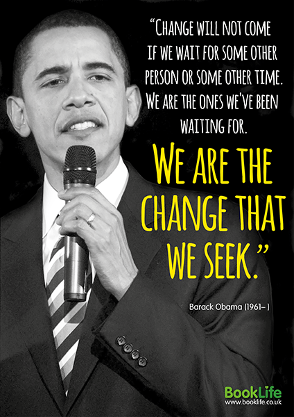 Black History Month Poster - Barack Obama by BookLife