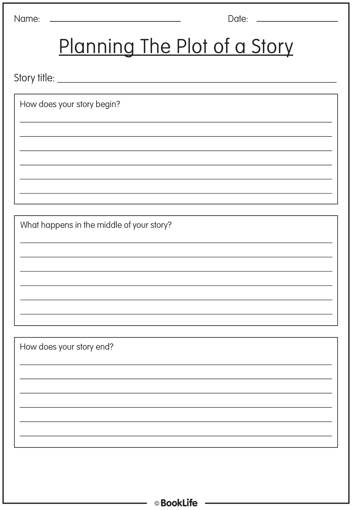 Planning The Plot of a Story by BookLife