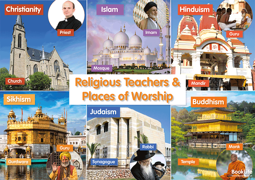 Places of Worship Poster by BookLife