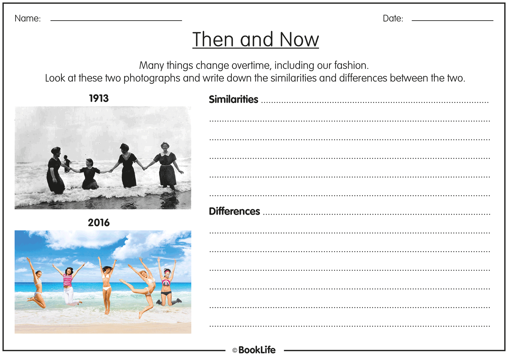 Seaside: Then and Now by BookLife