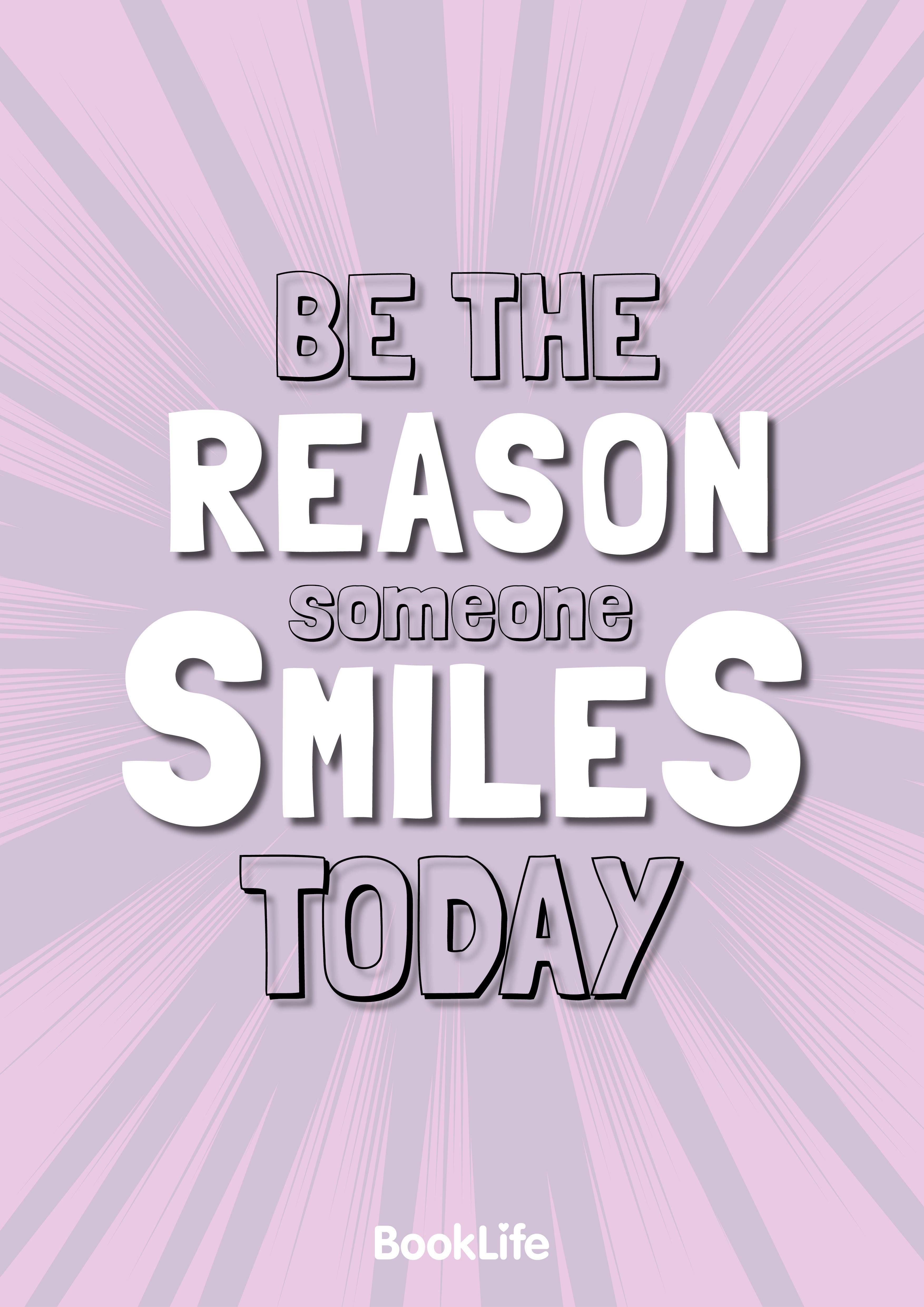 Free Smile Quote Poster by BookLife