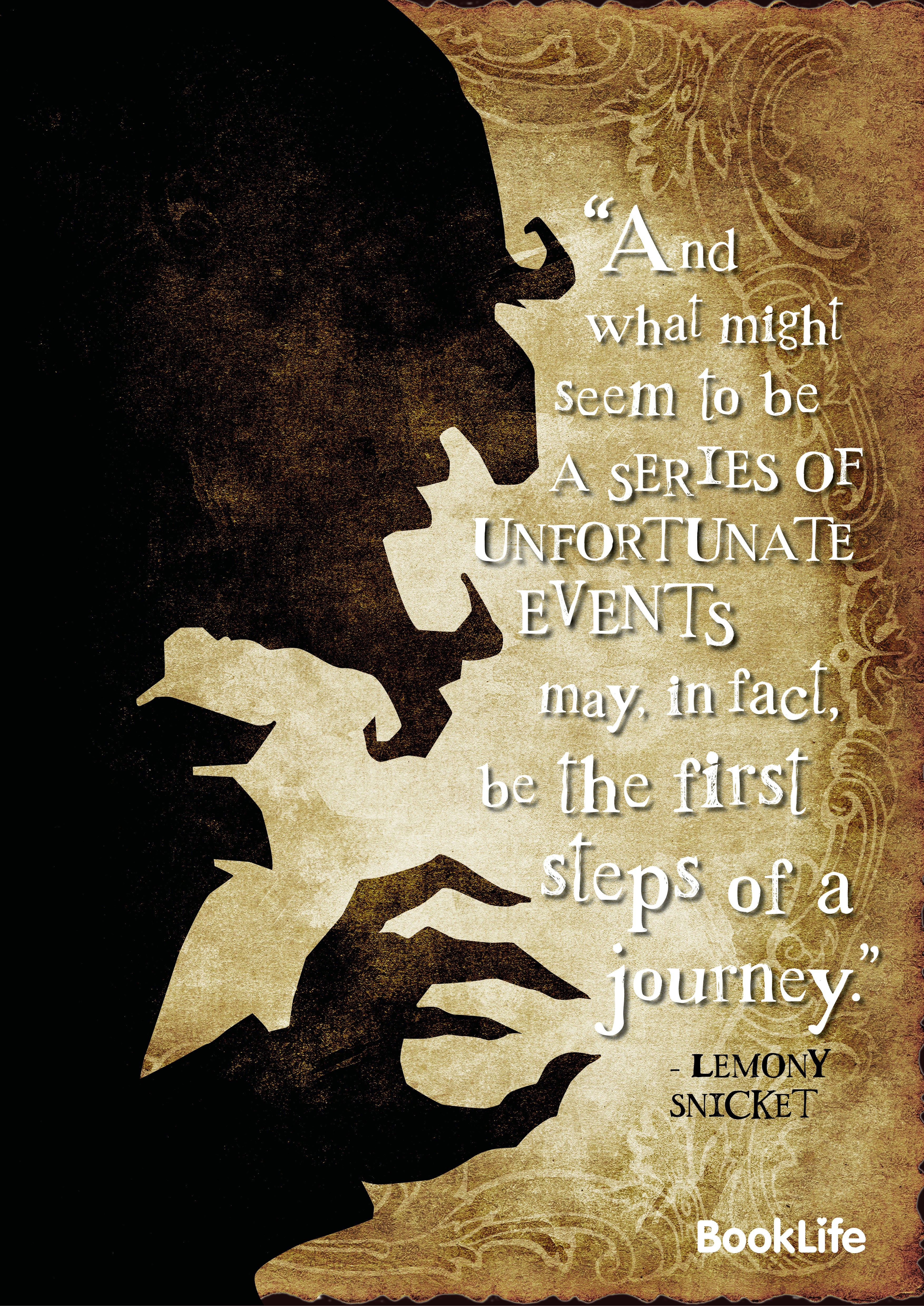 Free Lemony Snicket A Series of Unfortunate Events Poster by BookLife